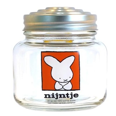 Dick Bruna Miffy 70th Anniversary Bonbontopf Glas Vorratsdose 9 x 9,5 cm
