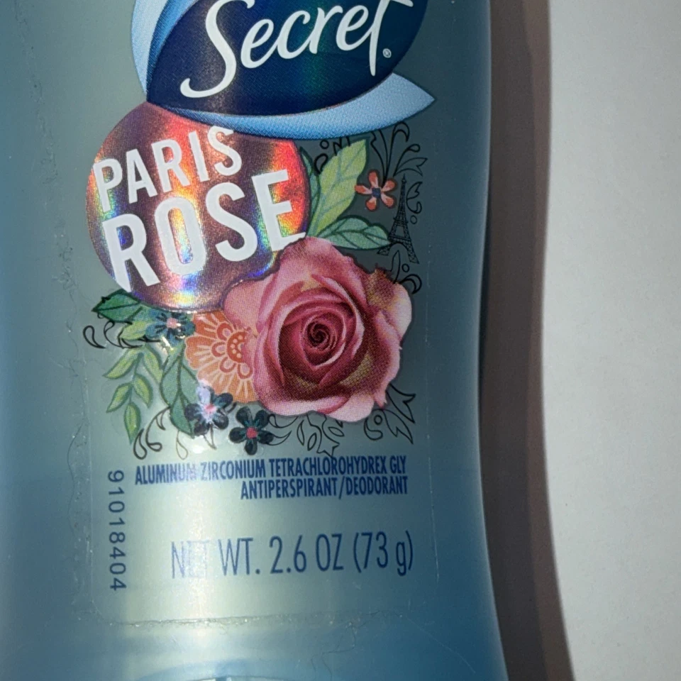 Secret Invisible Solid Paris Rose - 2.6 Oz - New - Hard To Find - Fast Shipping - Image 2 of 4