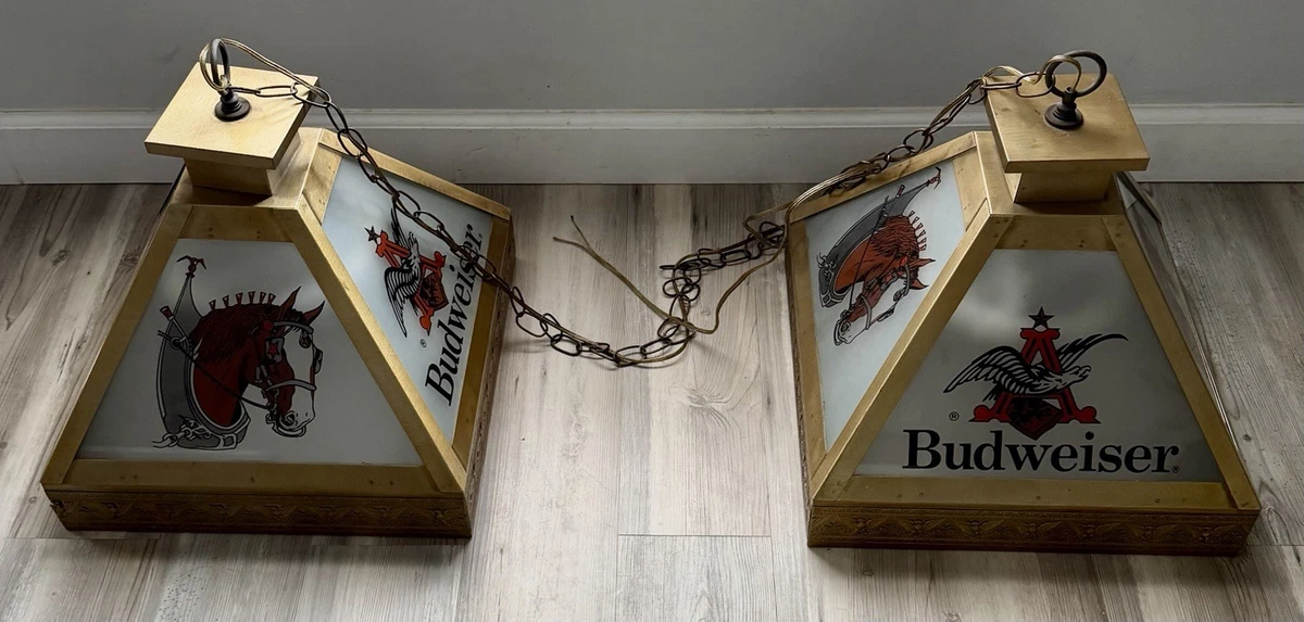 Hanging Pool Table Light Indiana OTHER Collectible Beer Signs