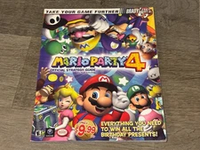 Mario Party 4 Strategy Guide Book Brady Games Nintendo Gamecube Authentic