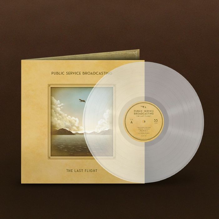 PUBLIC SERVICE BROADCASTING - The Last Flight - GATEFOLD CLEAR VINYL LP