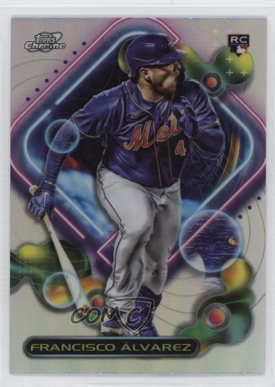 2023 Topps Cosmic Chrome Refractor Francisco Alvarez Francisco Álvarez #179 4k8