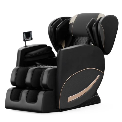 Shiatsu Massage Chair Zero Gravity Recliner Chair w/5 Modes for Relaxing Black