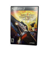 SONY PLAYSTATION PS2 VIDEO GAME W/ MANUAL ~ STAR TREK SHATTERED UNIVERSE
