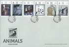 2022 Isle of Man Animals by Eileen Schaer First Day Cover