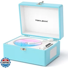 CD Player Portable for Home with Upgraded Speakers Bluetooth in/Out Rechargea