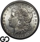 1897-S Morgan Silver Dollar Coin Nice Gem BU++
