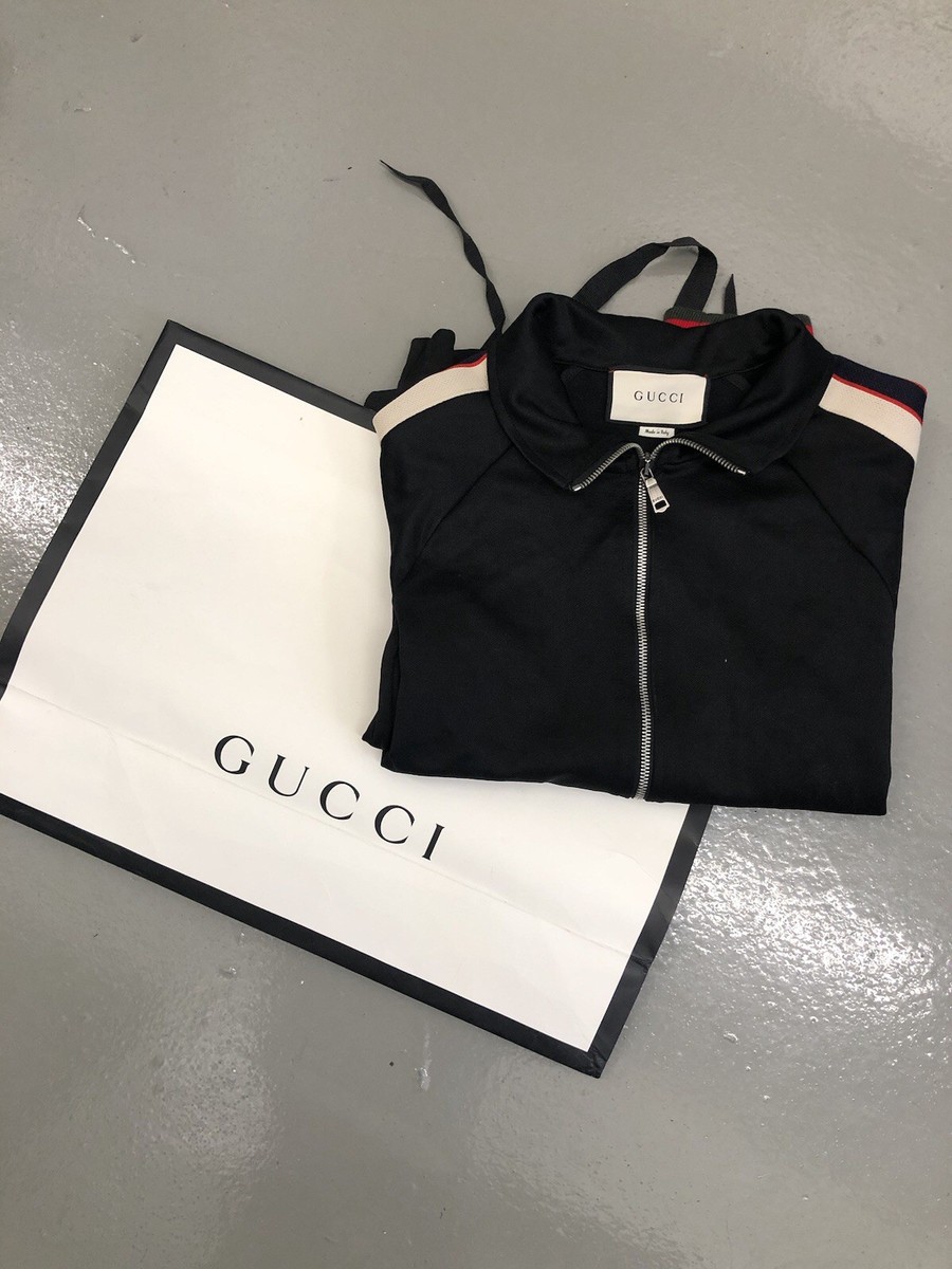 GUCCI Technical track jacket Side Line Sweat Hoodie Souvenir