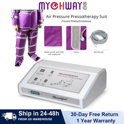 New Pressotherapy Air Pressure Suit Body Relax Comfort Massage Therapy Device