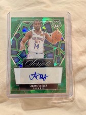 2024-25 NBA Mosaic Scripts Adam Flagler Green Ice