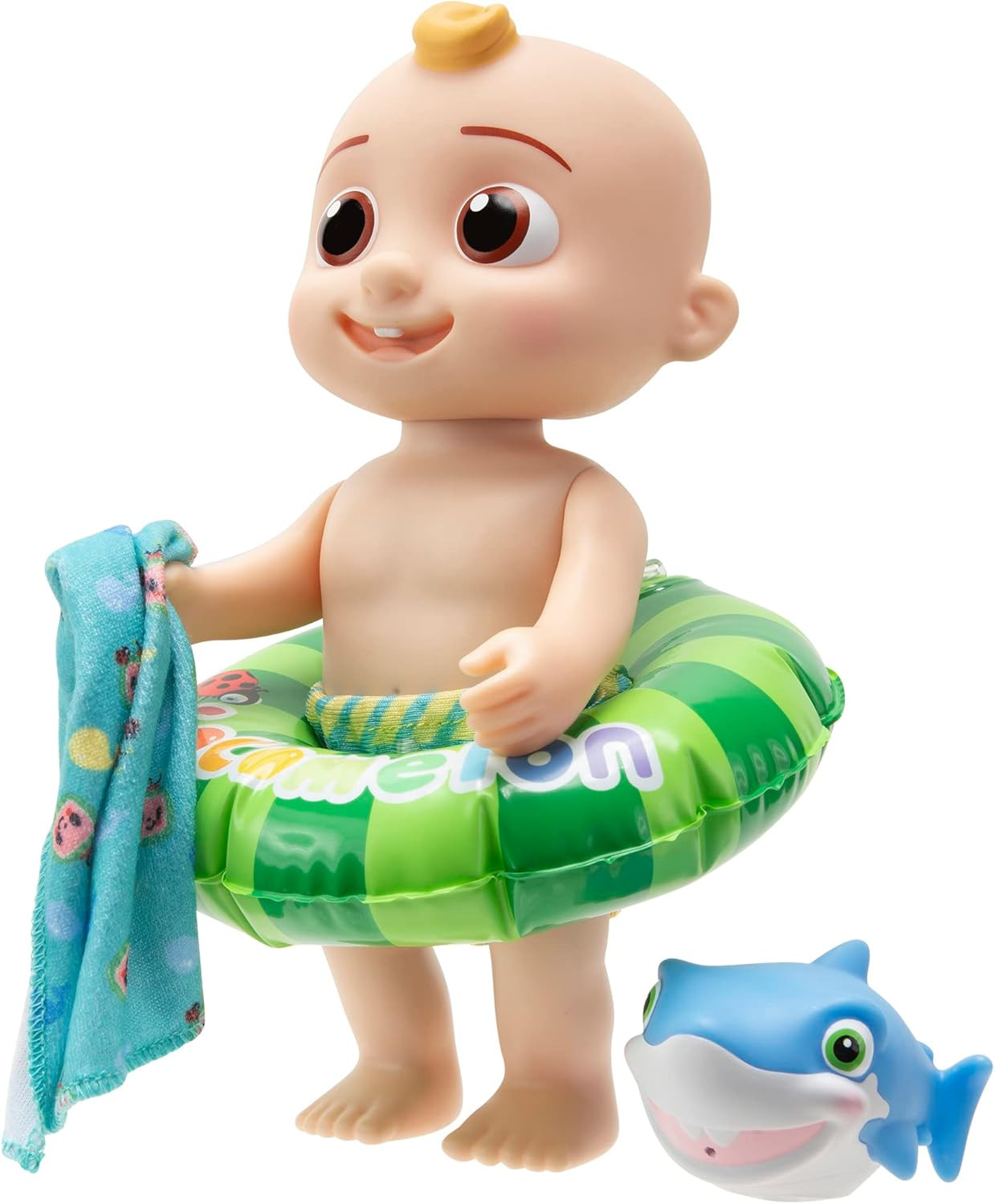 - Splish Splash JJ Doll- with Shark Bath Squirter and Water Accessories Water...