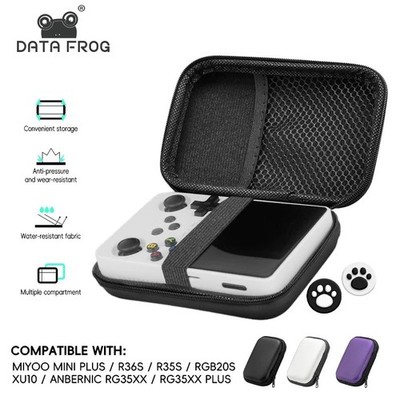 1pc Portable EVA Hard Case for Retro Handheld Game Consoles (R36S / RG35XX )