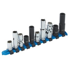 Klutch 10-pc. 10mm Socket Set Klutch 10-pc. 10mm Socket Set