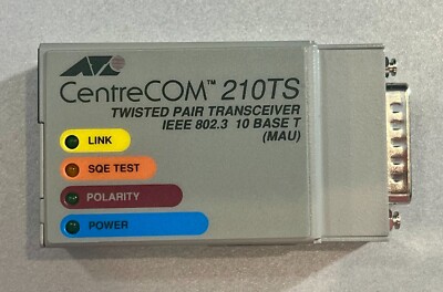 Allied Telesyn Centrecom 210ts Twisted Pair Transceiver