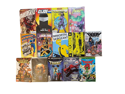   14 MIXED COMICS MARVEL DC IMAGE IDW AVENGERS VENOM PHOENIX GI JOE HAWKEYE  