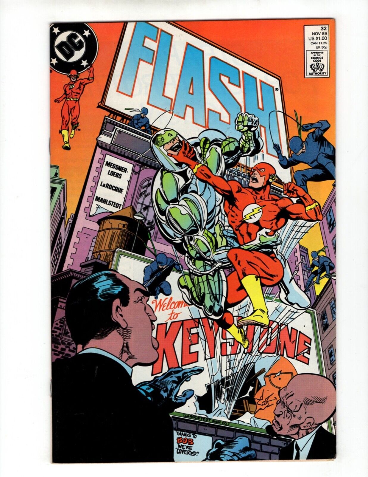 DC Comics Flash Volume 2 Book #32 VF+