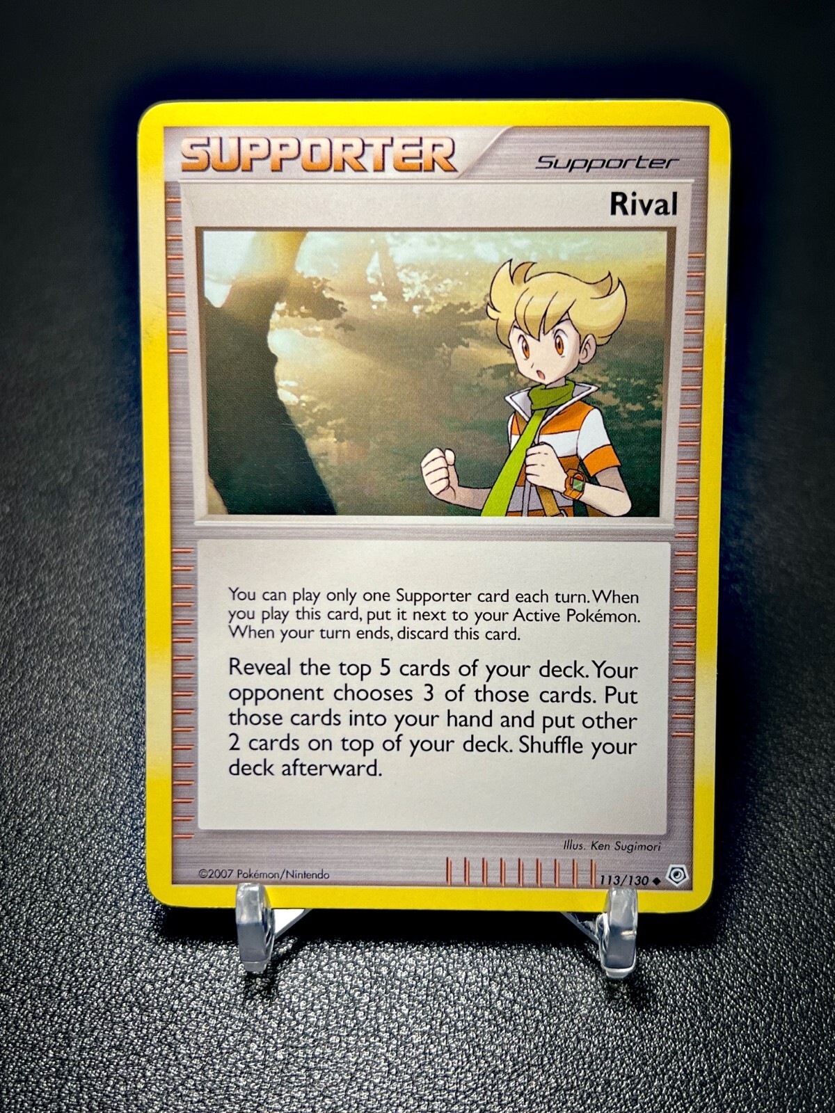 Pokemon TCG Diamond & Pearl Rival Trainer Card 113/130 - VLP