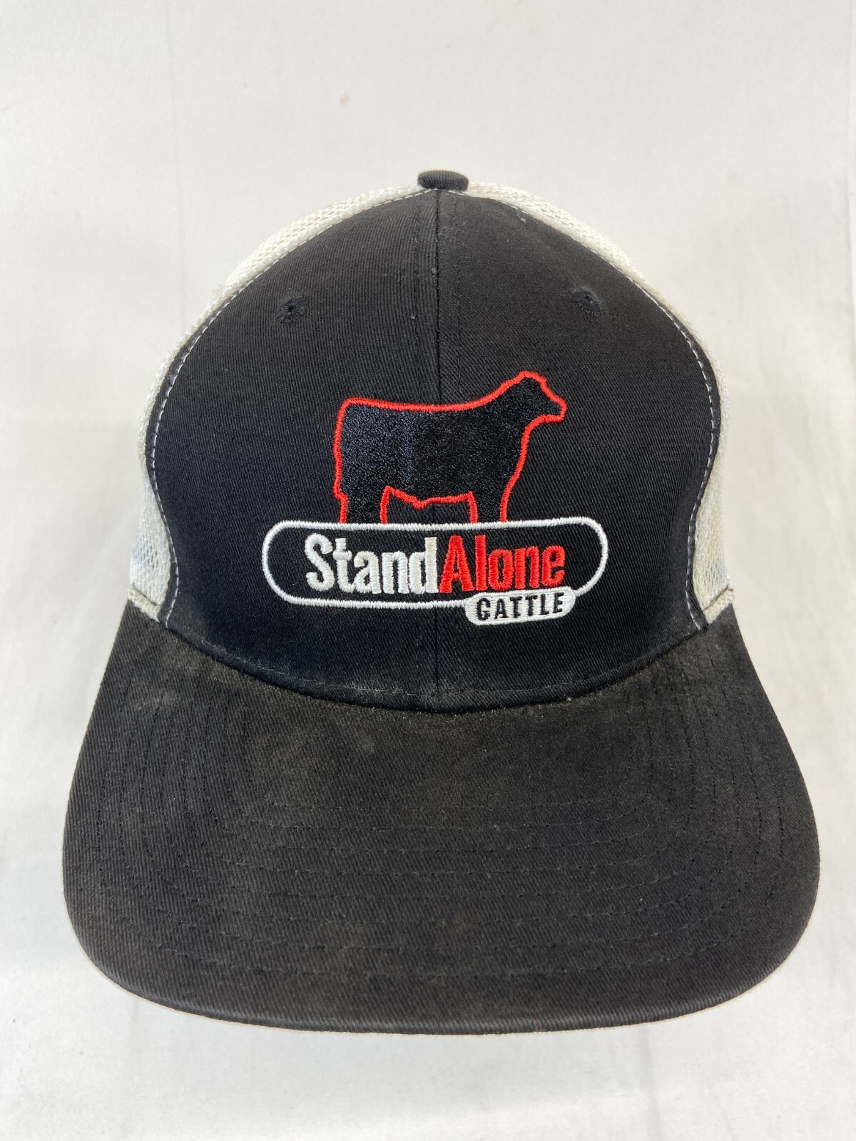 Stand Alone Cattle Baseball Cap Snapback Hat Mesh… - image 4