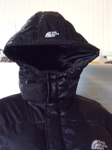 Abrigo con capucha Team Billion Bay International Puffy XL Parka negro para hombre - Imagen 4 de 10