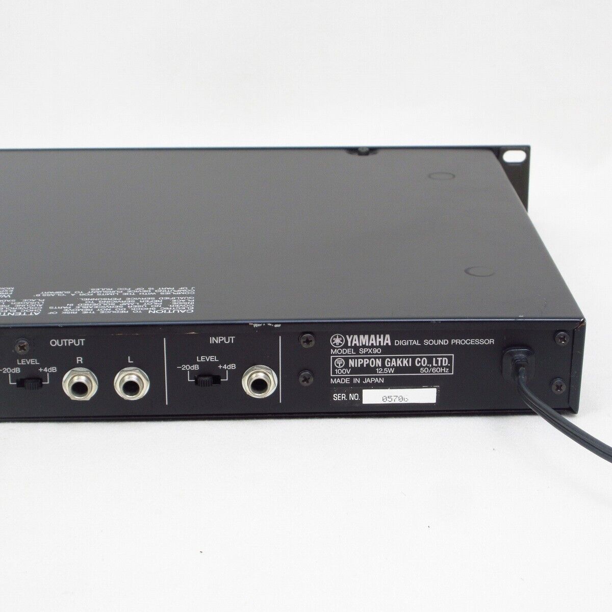 USED) YAMAHA SPX90 Digital Multi-Effects Sound Processor USED) YAMAHA SPX90 Digital Multi-Effects Sound Processor