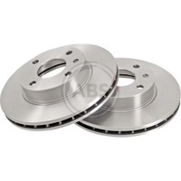 A.B.S. 2X Bremsscheibe Vorne 260 BelüFtet FüR Ford Sierra GBG GB4 GBC