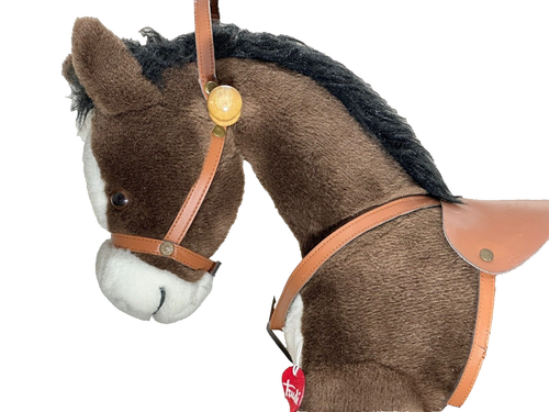 ❤️ GIOCO BAMBINO BAMBINA CAVALLO CAVALLINO A DONDOLO CON PELUCHE VINTAGE TRUDY - Foto 10 di 20
