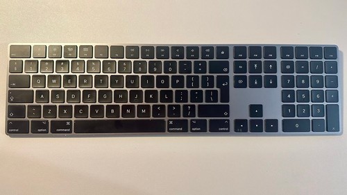 Original Apple magic keyboard A1843 QWERTY Black no cable