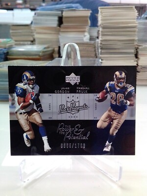 2003 Pros & Prospects The Power Potential /1700 Marshall Faulk Lamar Gordon