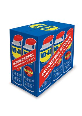 WD-40 Multifunktionsöl Schmieröl WD 40 Vielzweck-Spray 6x 400 ml Smart-Straw