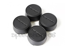 Rota Wheels Center Caps Flat Black Moda 4pcs Replacement Grid Track R Aleica Gt3