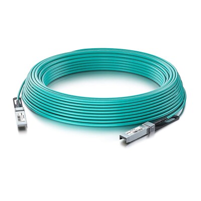 25G SFP28 AOC Cable -25GBASE Active Optical SFP Cable for Netgear Cisco 20 meter