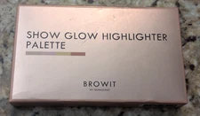 Browit Show Glow Highlighter Palette 4 colors 4g each exp: 12/2025