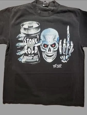 STONE COLD WHOOP A@@ ON A SHAKA HEAVYWEIGHT GARMET DYED T SHIRT "MODERN"