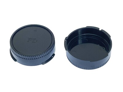 2X Objektivdeckel hinten für Canon FD Back Cap passend für Canon FD Objektive