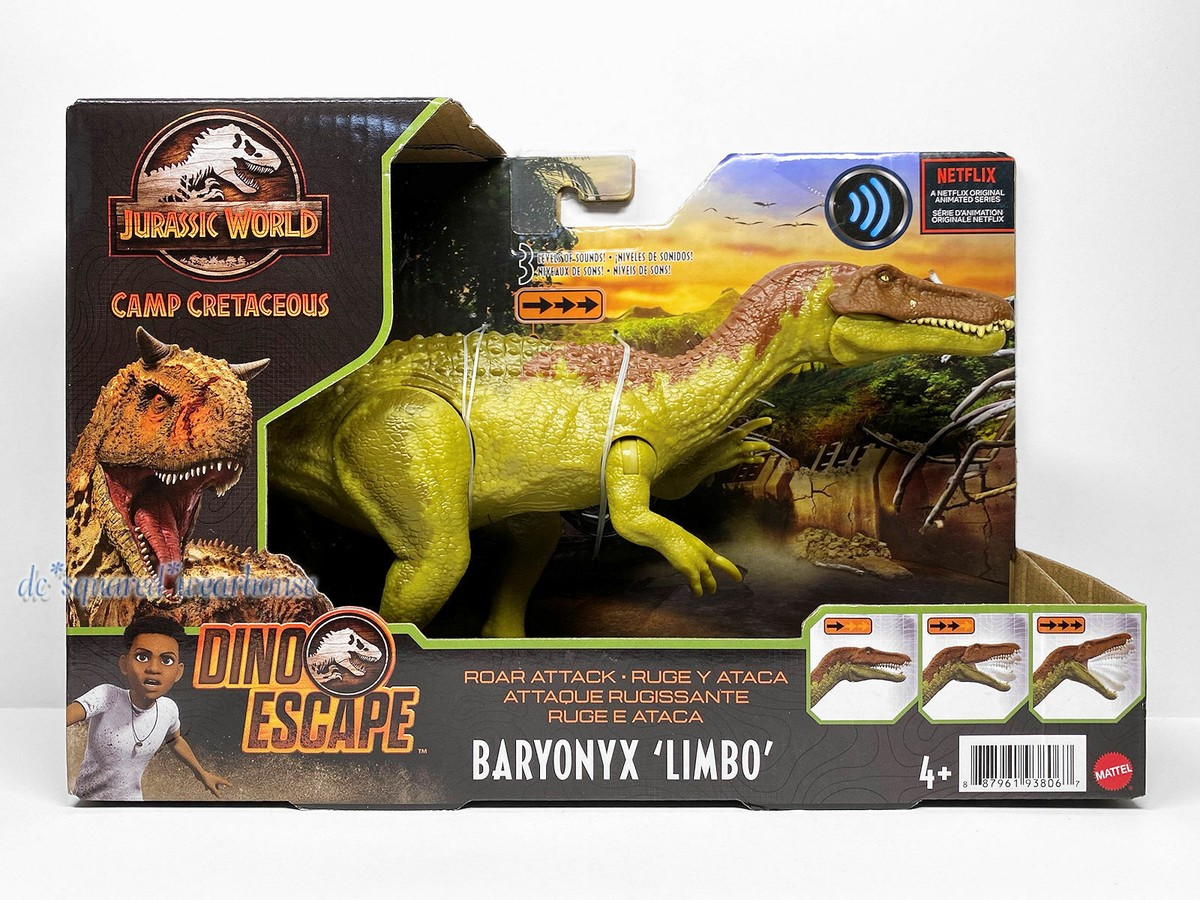 Jurassic World Camp Cretaceous Dino Escape Baryonyx Limbo Roar