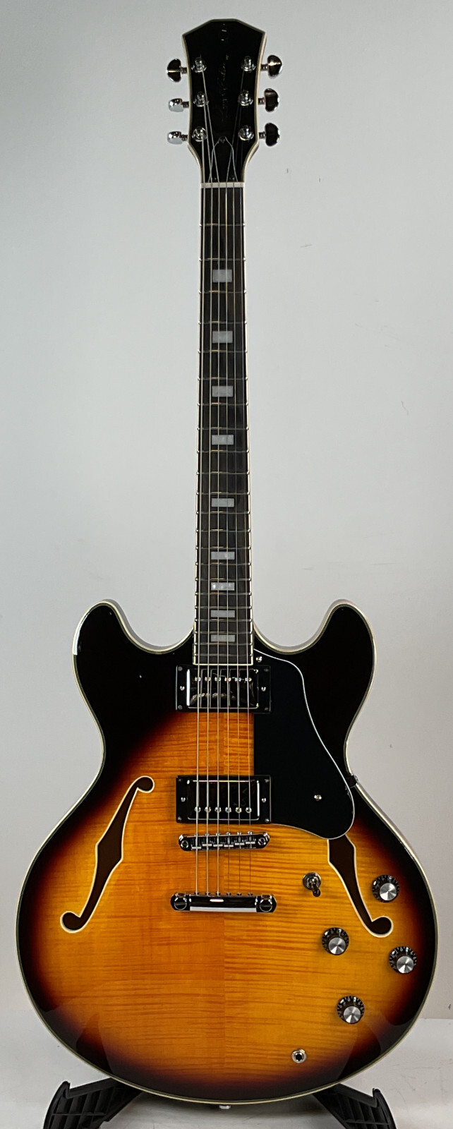 Sire L Carlton H7 Semi Hollow Electric Guitar Vintage Sunburst