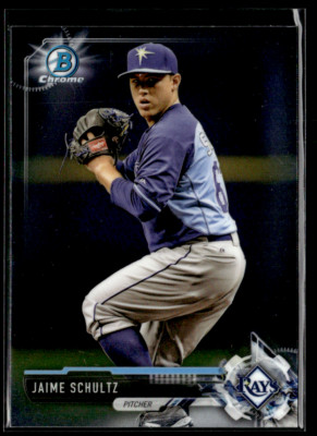 2017 Bowman Chrome Prospect #BCP133 Jaime Schultz Rays 