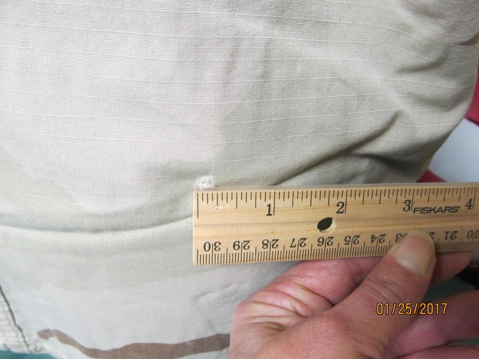 MILITARY ARMY 3 COLOR DCU DESERT SHIRT COMBAT UNIFORM RIPSTOP 50 COTTON 50 NYLO - Image 3 of 4