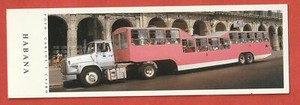 SIGNET -MARQUE-PAGE - CAMION VISITE LA HAVANE - CUBA