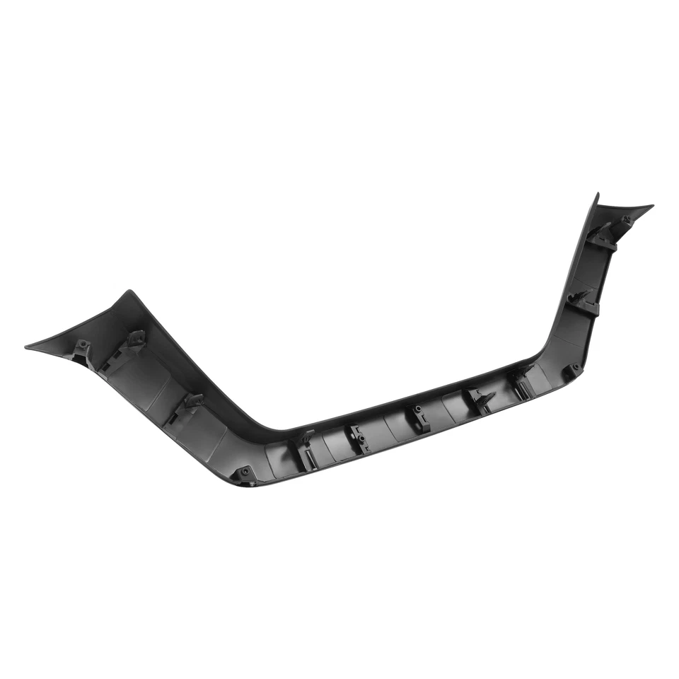 Parachoques delantero Fit Nissan Rogue 2017-2020 moldura moldura moldura negra Foto 3 de 4