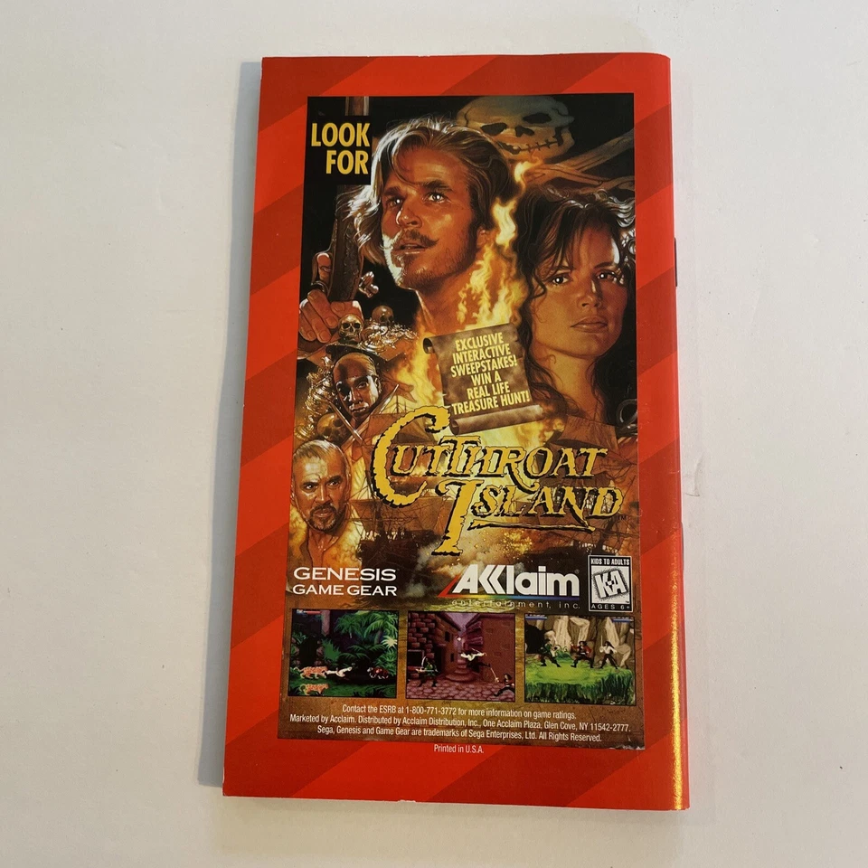 Sega Genesis Video Game Revolution with Case and Instructions - Image 4 of 4