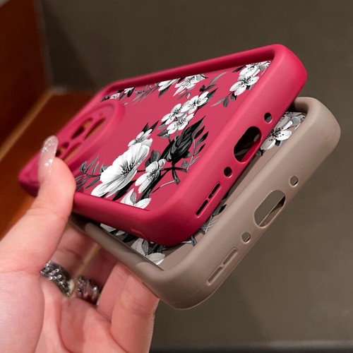 For OnePlus 13T 13R 13 12R Ace 5 ShockProof Floral Silicone TPU Phone Case Cover - Picture 5 of 18