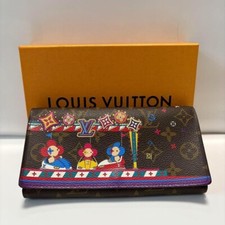 Louis Vuitton Vivienne Portefeuille Sarah NM Long Wallet Accessories e242