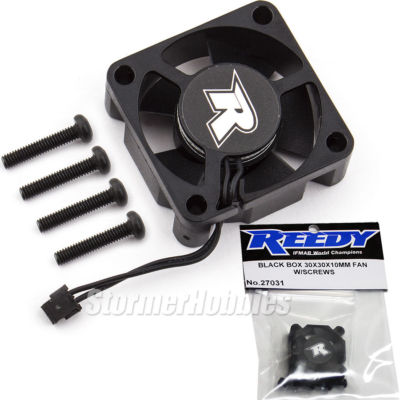 Team Associated Reedy Blackbox 30x30x10mm Fan w/ Screws ASC27031
