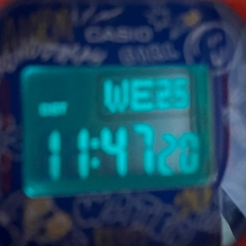 Graffiti Limited Casio Baby G BGD-560SK/3290 orange blue box tag paper excellent - Picture 8 of 8