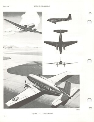 C-117D (R4D-8) 1971 NATOPS Flight Manual Pilot's Handbook (Super