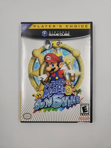 Super Mario Sunshine Nintendo GameCube Complete CIB Player's Choice