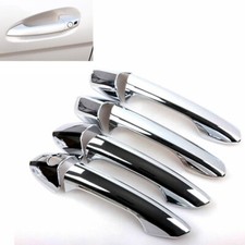 8pcs Door Handle Cover Gloss Chrome Silver Fit 08-14 W204 C300 C350 C63 C250