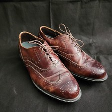 Bounce Men's Formal Comfort Leather Hush Puppies Oxford Lace Up Shoes Size 9