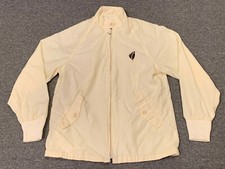 Vintage Maxwell House Jacket Women's Sz M Employee Staff Hoboken Coffee Cup Logo